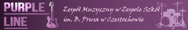 Zespół muzyczny Purple Line w ZSPRUS